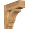 Ekena Millwork Balboa Block Rough Sawn Outlooker, Western Red Cedar, 8"W x 22"D x 22"H OUT08X22X22BOA05RWR - alternate 1